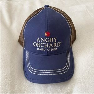 NEW Angry Orchard Hard Cider Blue & Brown Hat